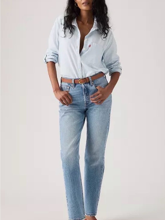 Levi's Denim - Levi's 501 Vintage Straight Leg Jeans in Light Blue